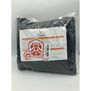 Black Motorcycle Cover, 210D Oxford Fabric All Weather Water Sun Tokept